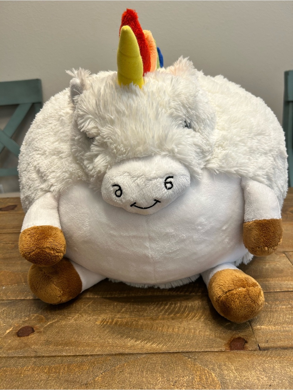 Plush White Unicorn Squishable Out Of Stock Soft No Tags Stuffed Animal Toy